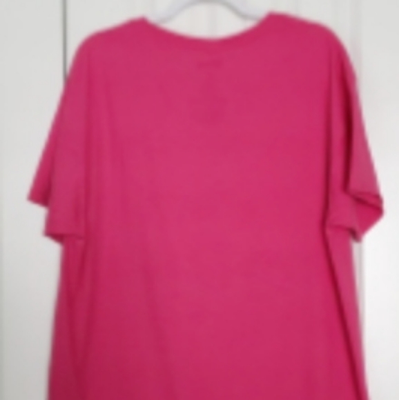 Disney Characters Mickey, Minnie, Goofy, Pluto 2020 Pink T-Shirt Size XL - Picture 2 of 5